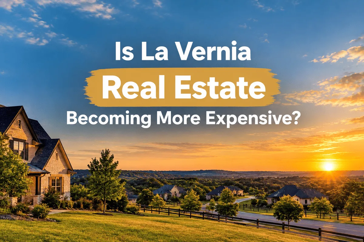 Is La Vernia Real Estate Becoming More Expensive