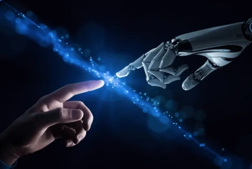 three person standing near wall inside building