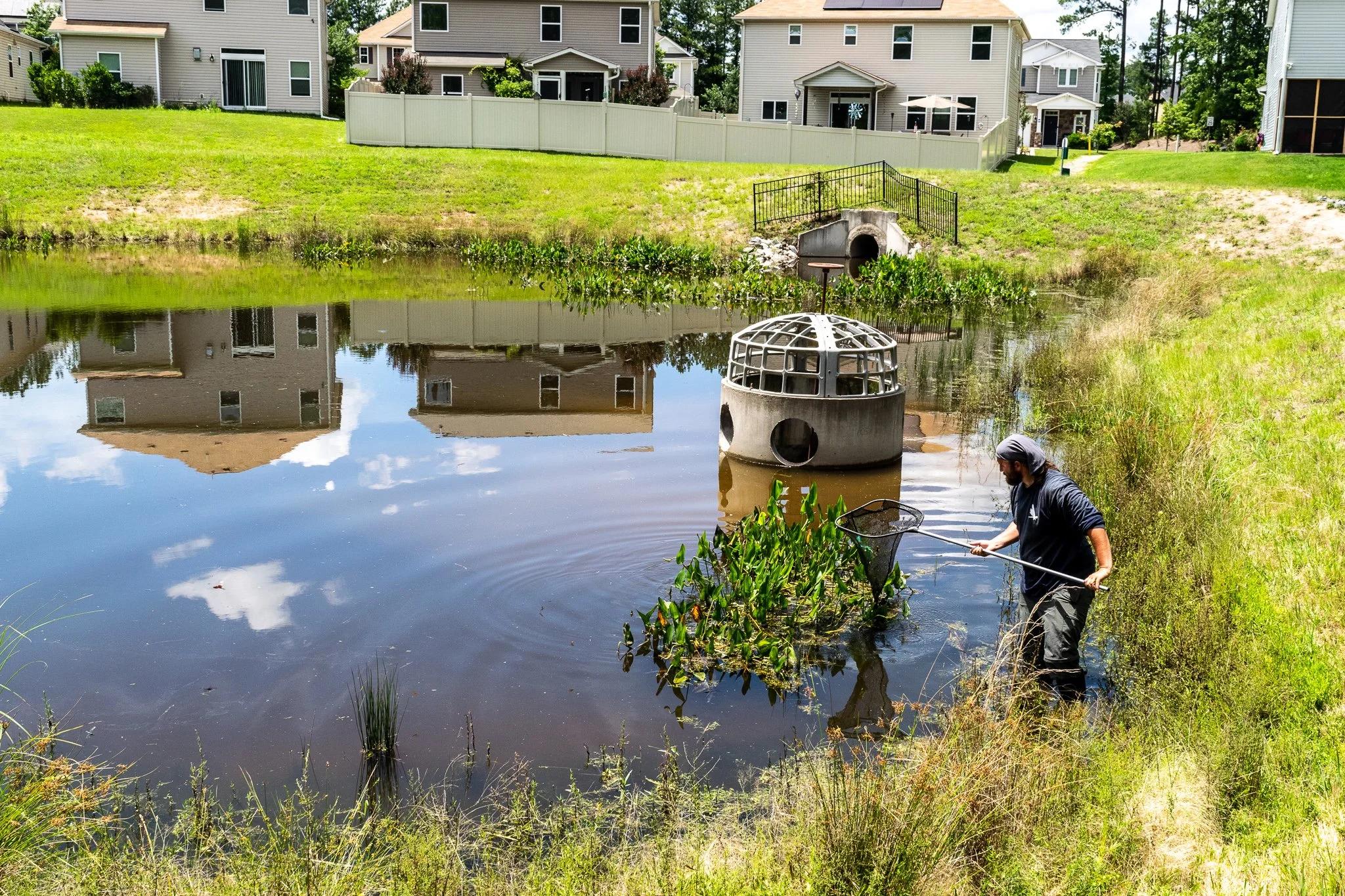 Retention Pond & Basin in Oklahoma City