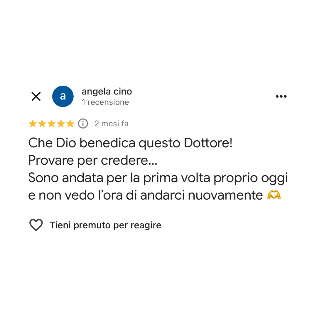 recensione 1 Osteopata ad Agrigento Gaetano Liotta