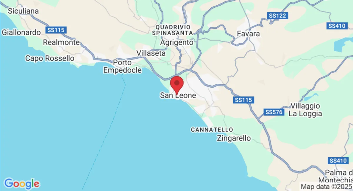 locazione studio Osteopata ad Agrigento Gaetano Liotta