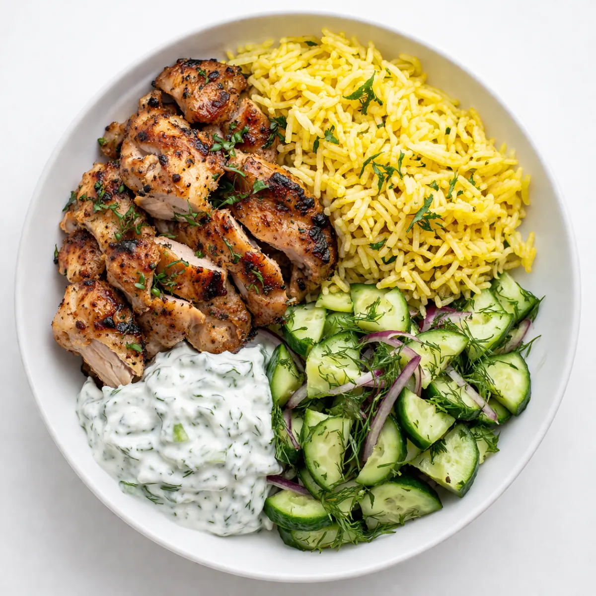 Mediterranean Greek Chicken Salad