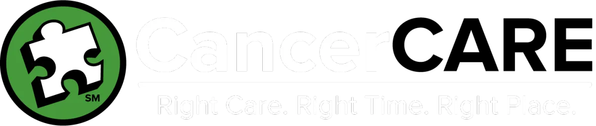 Cancer Care Green Black and White logo
