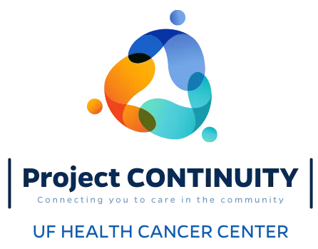 Orange Blue and Teal Logo for Project Continuity