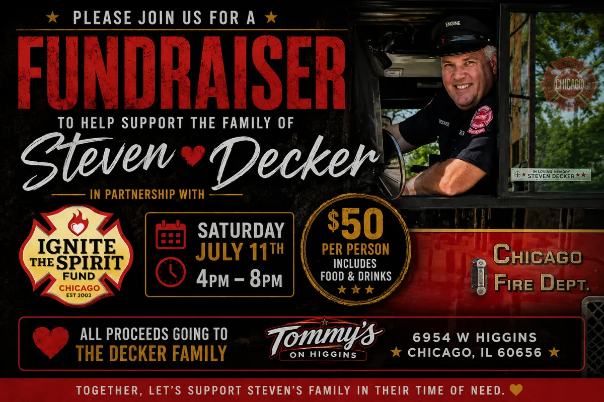 Steven Decker Fundraiser at Tommy's at Higgins