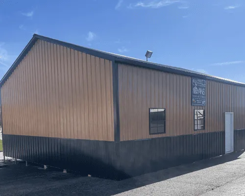 Steel Building Installation 