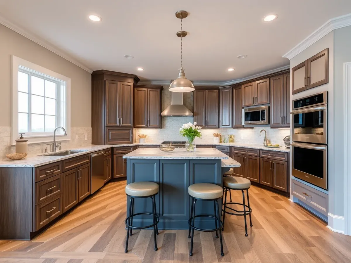 Completed Kitchen Remodeling in Morehead City, NC, highlighting professional results.