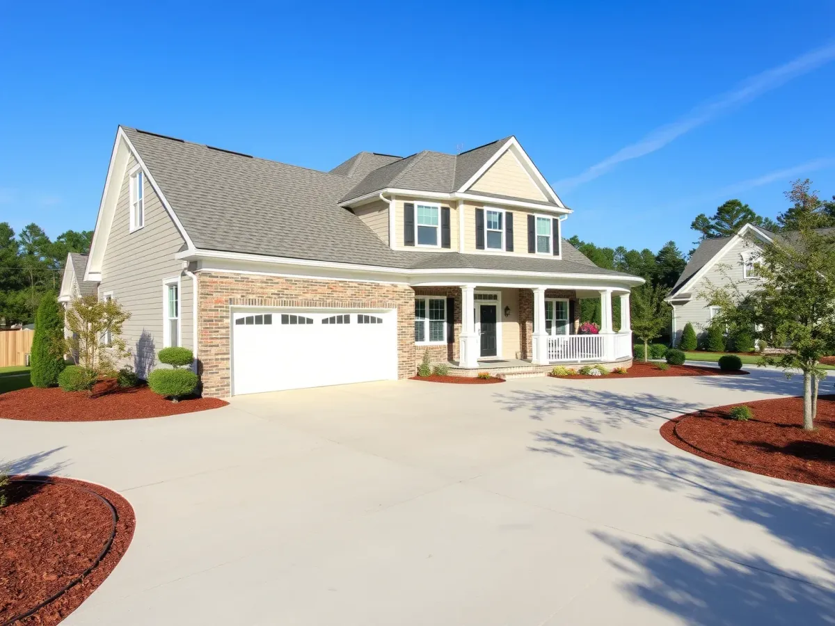 Completed Concrete Services in Morehead City, NC with contemporary style.