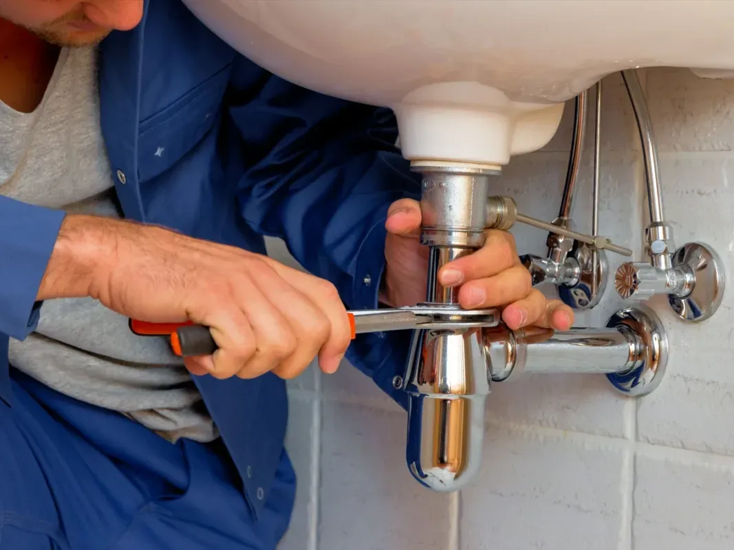 Close-up of a modern Plumbing Services feature in Morehead City, NC, emphasizing quality finishes.