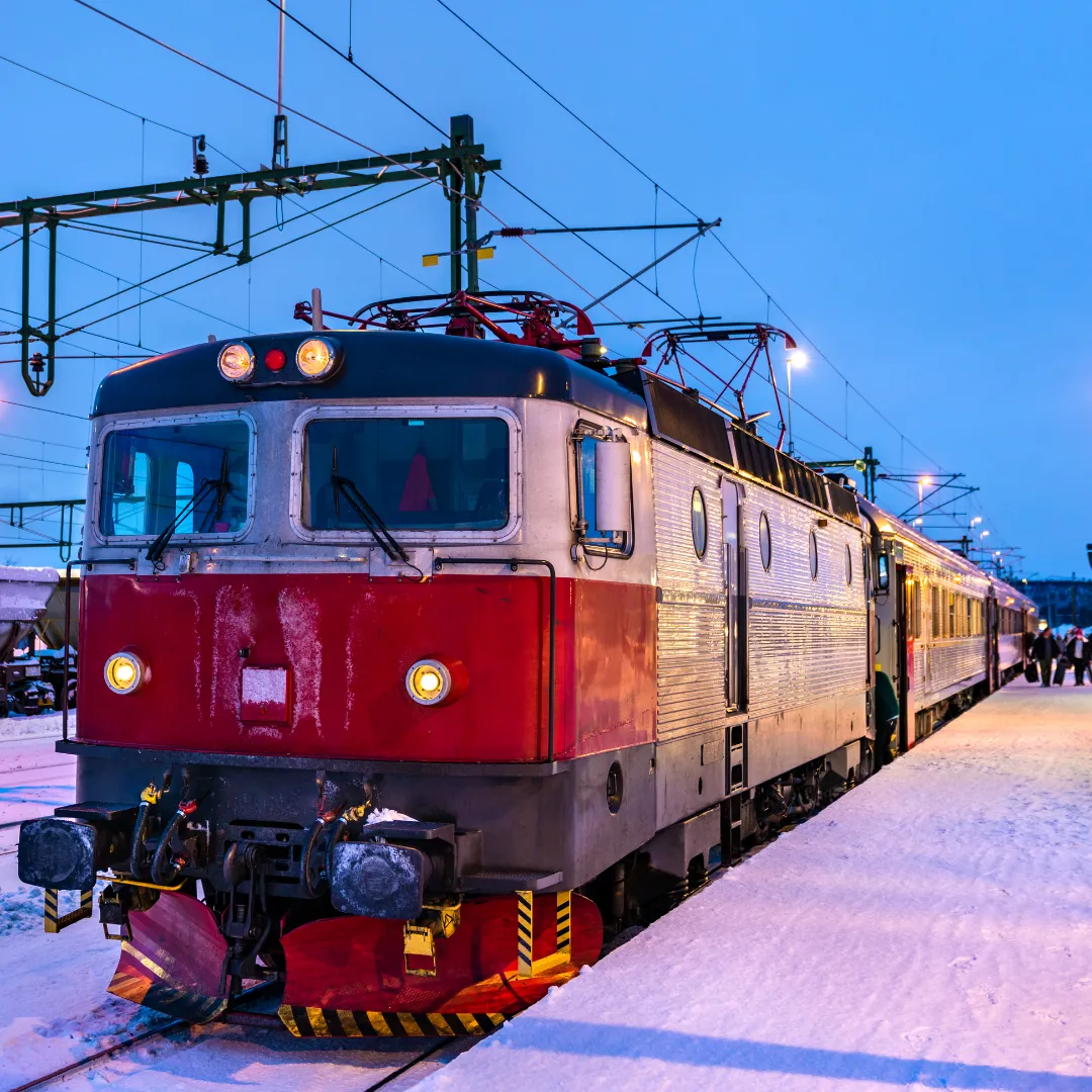 tåg till och från Boden/Luleå