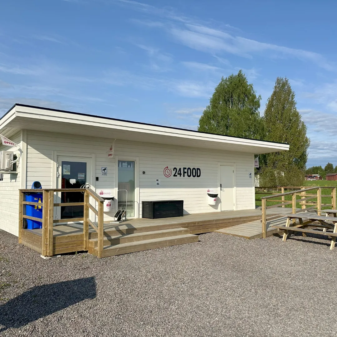 24Food, dygnet runt butik i Unbyn