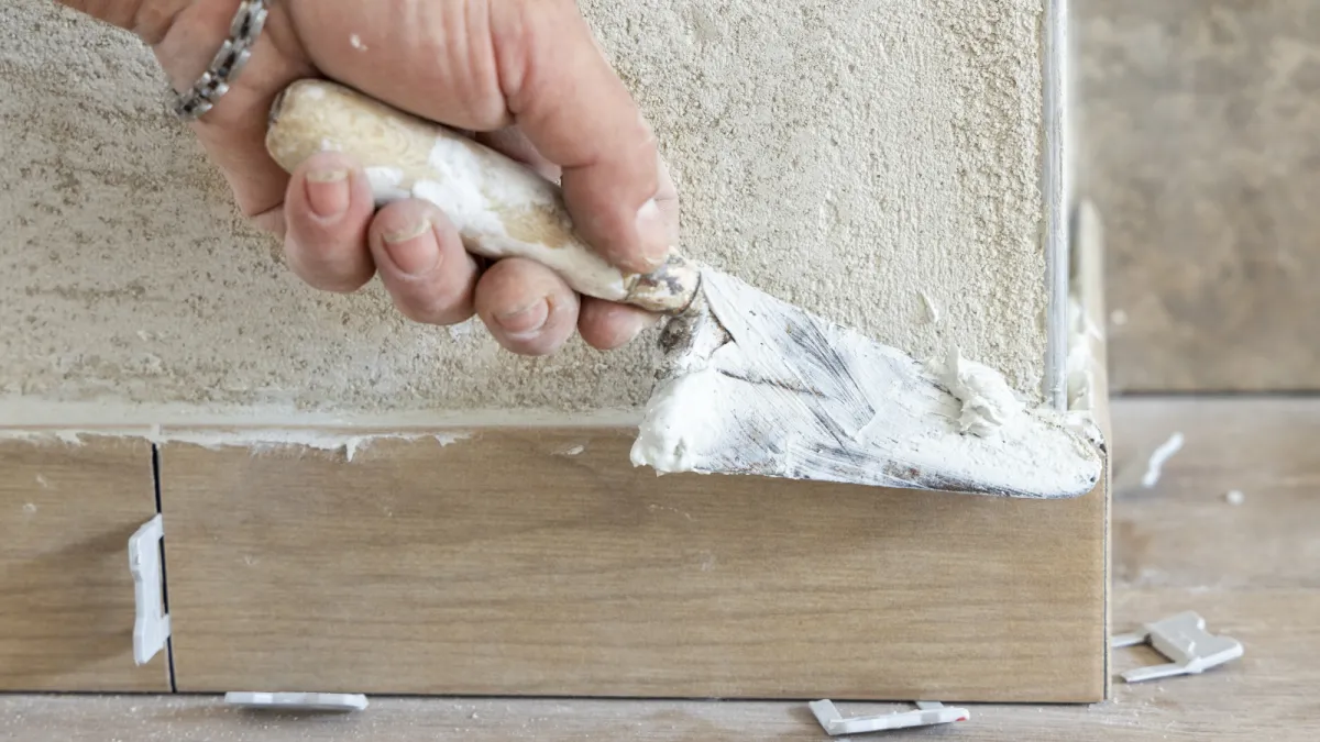 Interior room painting in home