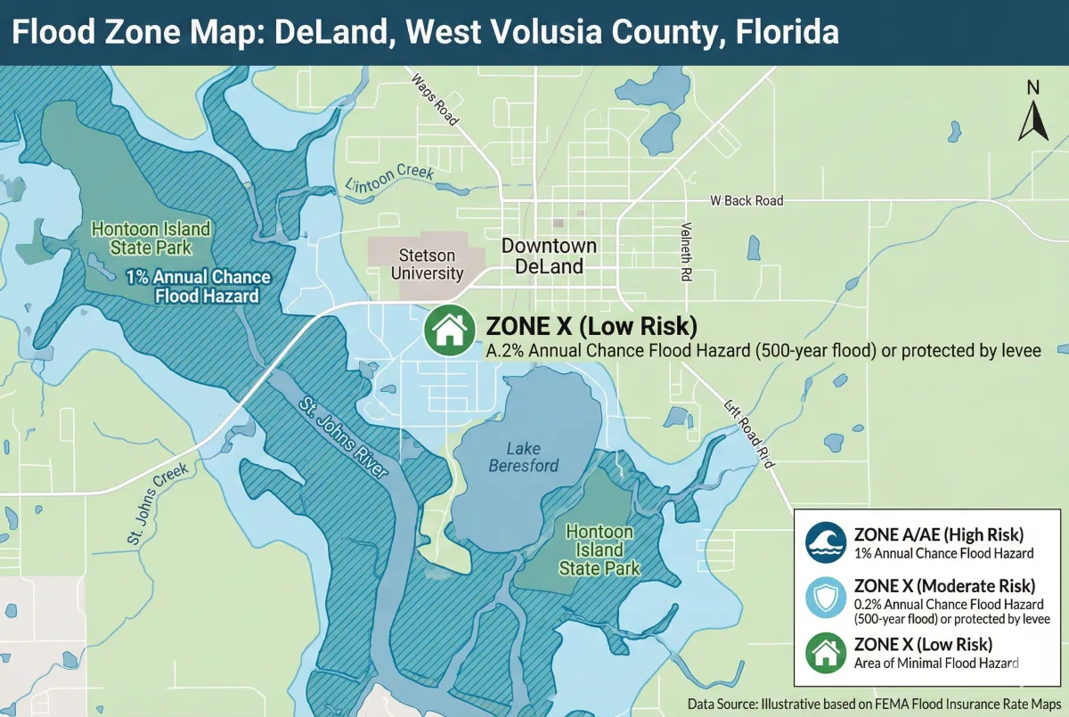 DeLand Flood Zones: Buyer's Guide | Kelly Niles