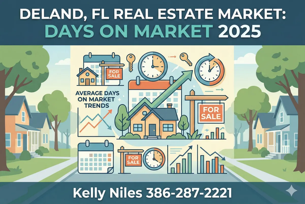 How Long Homes Stay on Market DeLand FL: 2025 Market Data | Kelly Niles