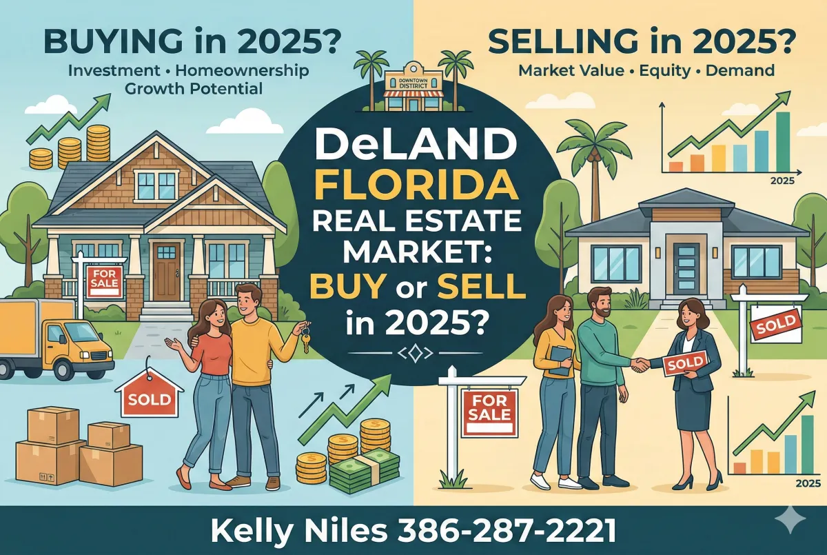 Is Now a Good Time to Buy or Sell a Home in DeLand? | Kelly Niles