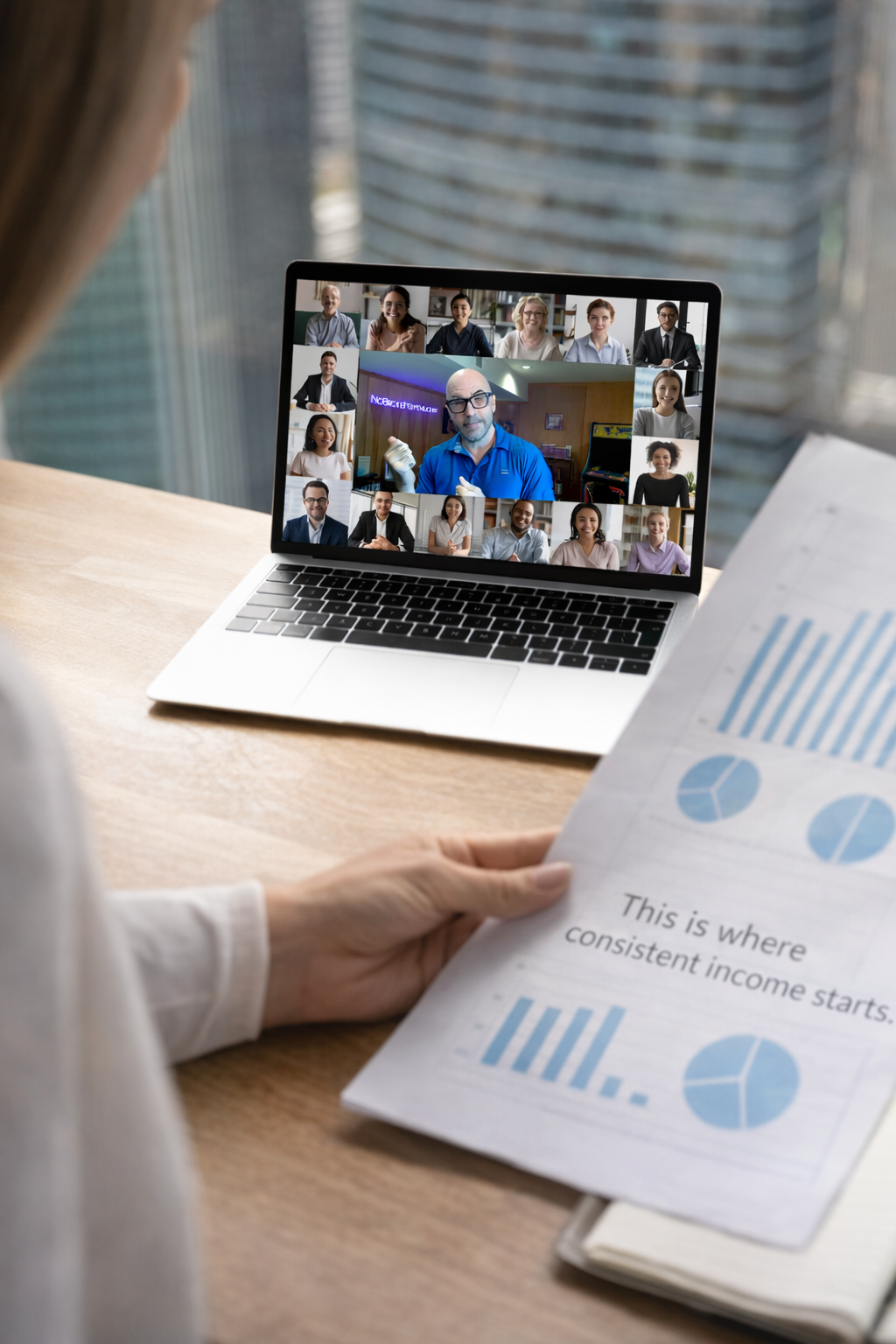 This is where consistent income starts