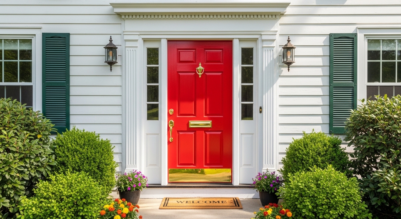 Front Door Colors That Sell: How a Simple Paint Job Can Boost Personality, Appeal, and Buyer Interest