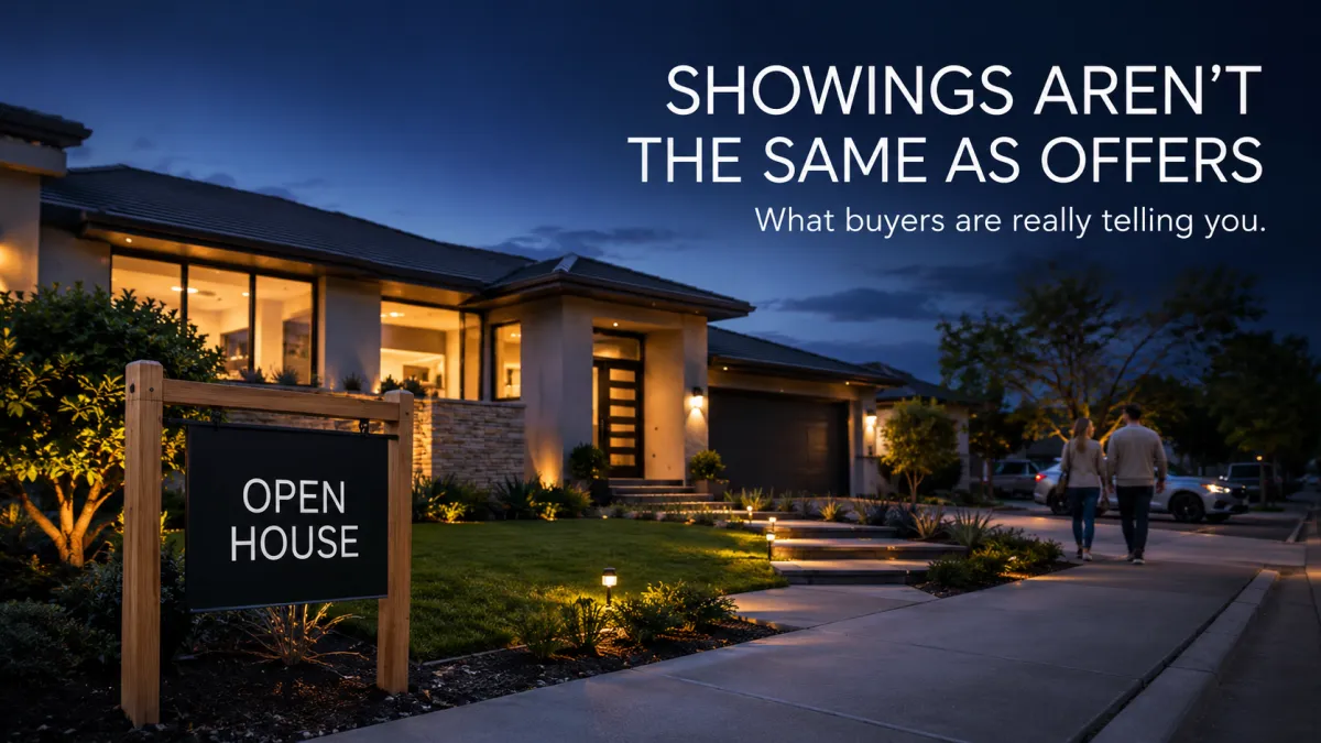 Why Homes Don't Sell Despite Showings
