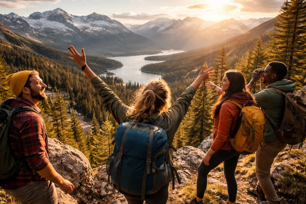 two person standing on gray tile paving