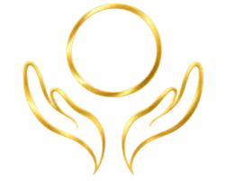Icon of hands holding a circle