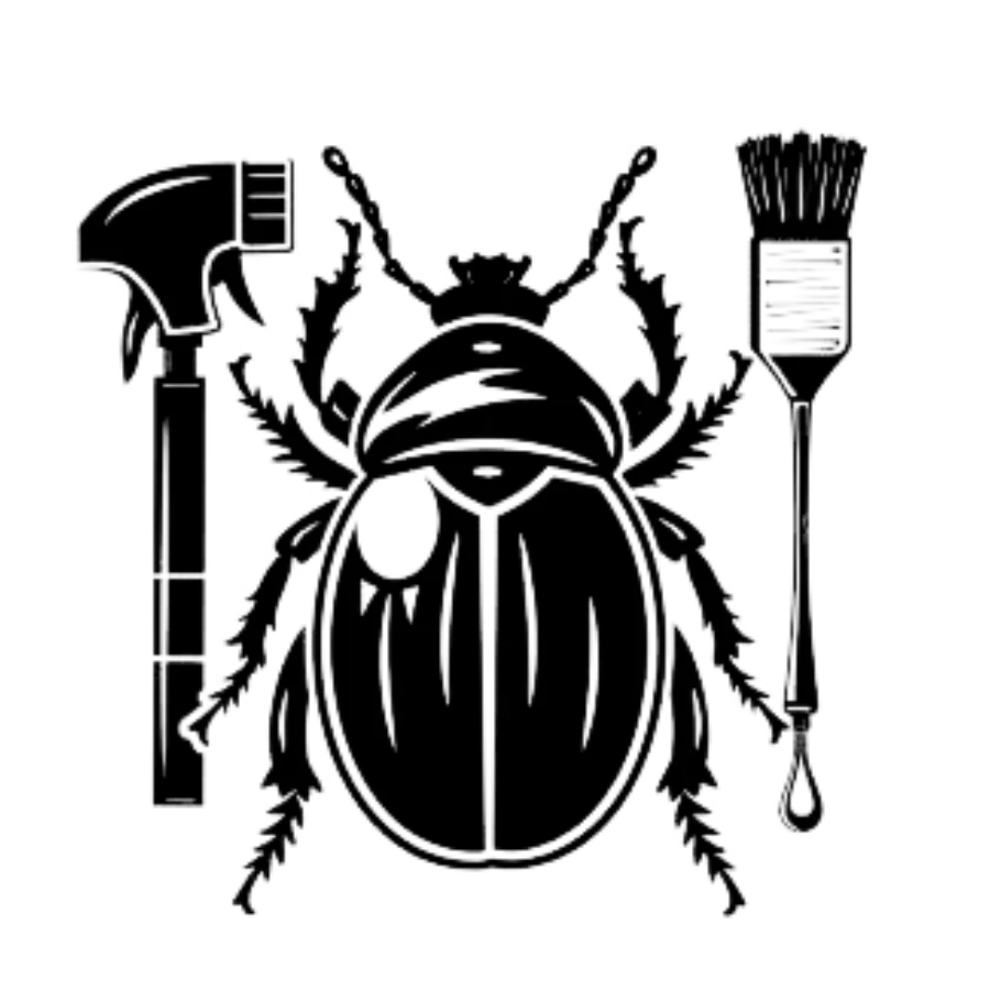 Beetle with chemicals