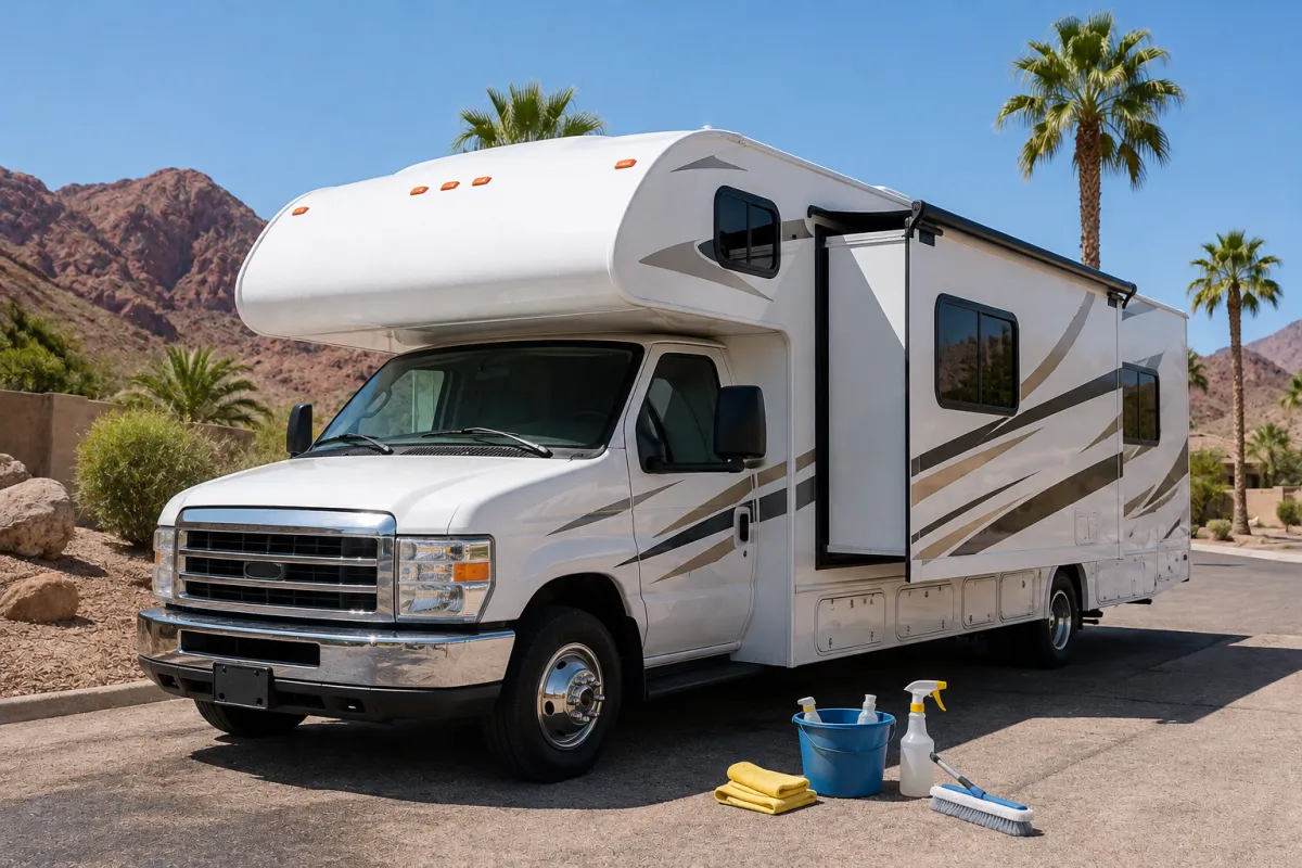RV Detailing in Henderson, NV: Stop the Chalking | Flex Details