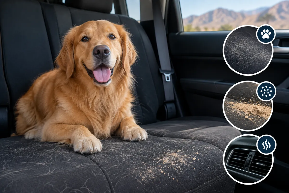 Pet Hair, Sand & Odor Removal in Henderson, NV | Flex Details
