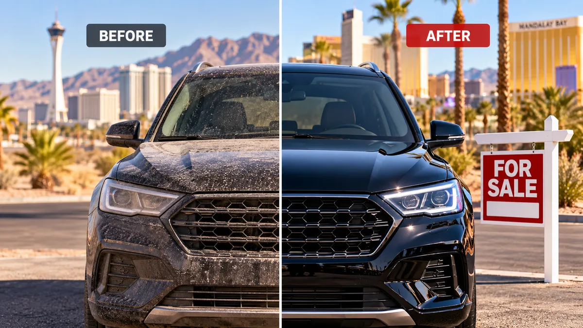 Should You Detail Before Selling a Car in Las Vegas? | Flex Details