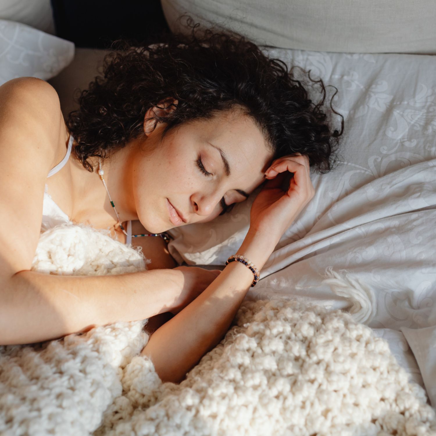 Woman Prioritizing Sleep