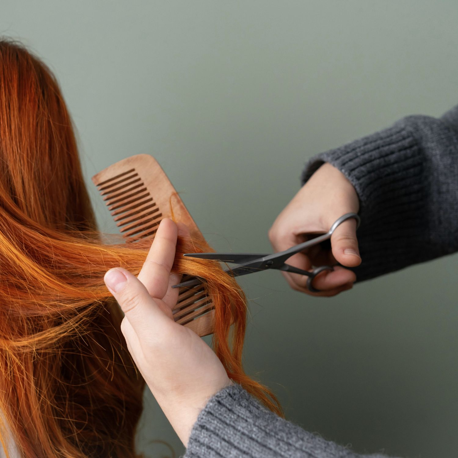 Cutting Hair for a Hair Tissue Mineral Analysis Sample