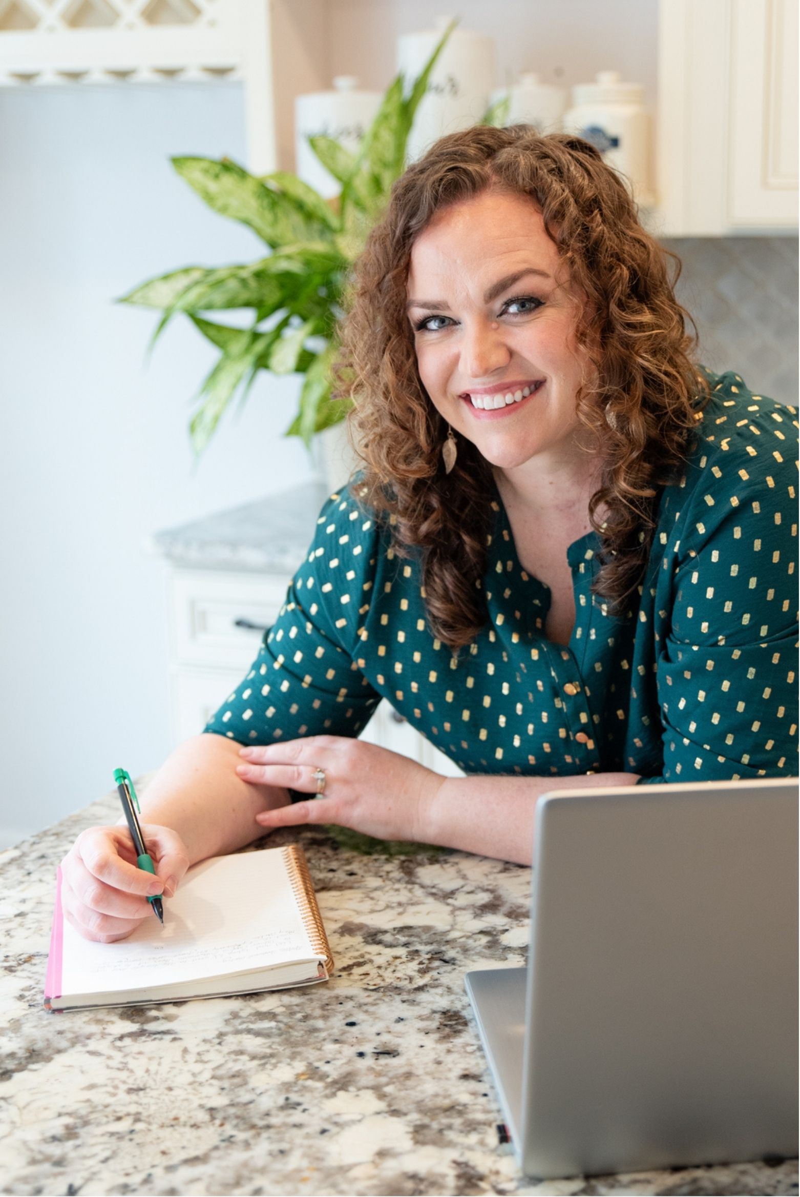 Integrative Health Practitioner Working Health Coaching Business