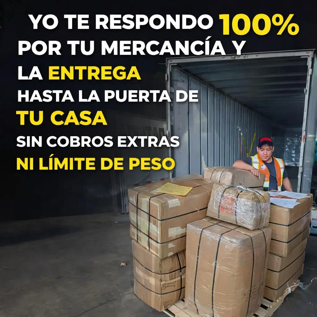 Profesional de logística sosteniendo caja