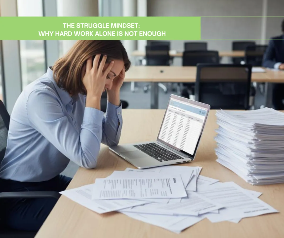 The Struggle Mindset: Why Hard Work Alone Is Not Enough