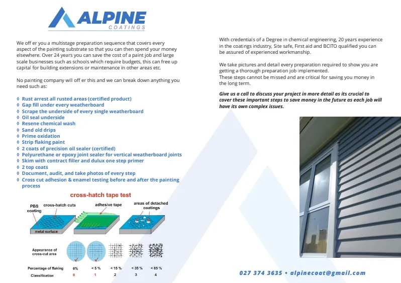 Alpine Coatings Timber Protection Services Logo