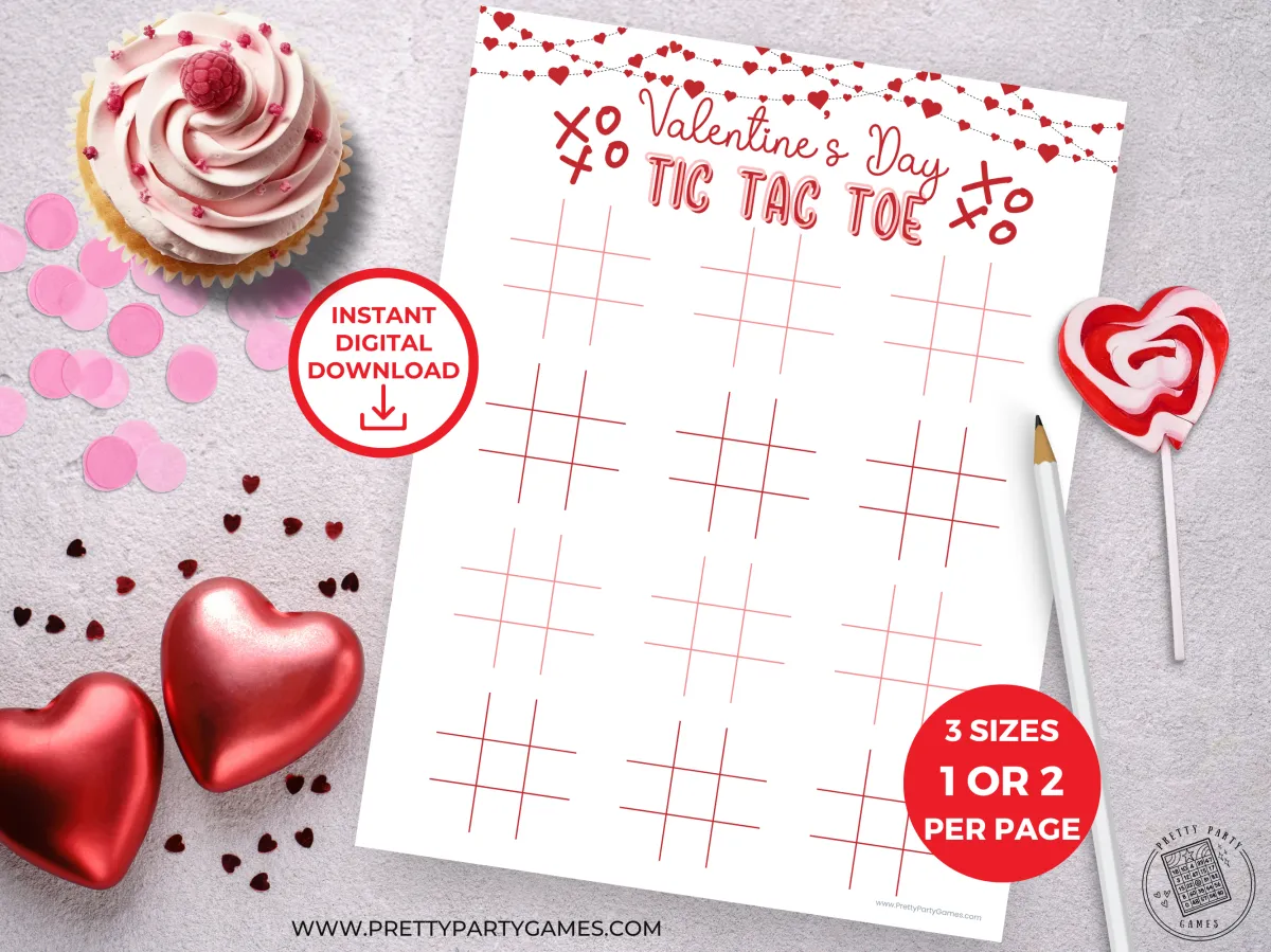 Valentine's Day Tic Tac Toe