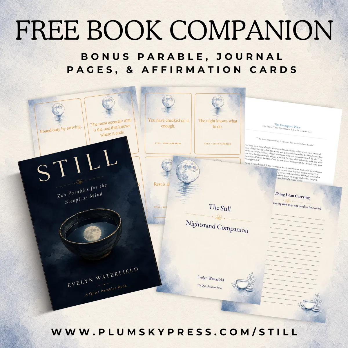 Still Book Cover, a book for Zen parables for sleepless minds
