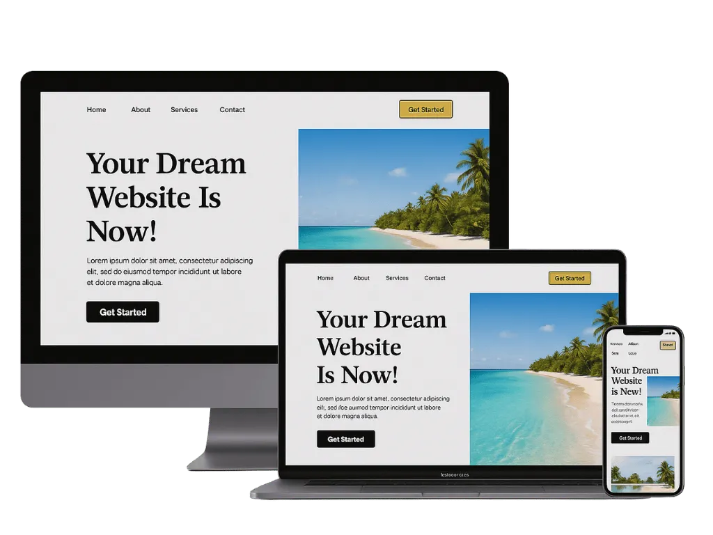 iMac, Macbook, iPhone