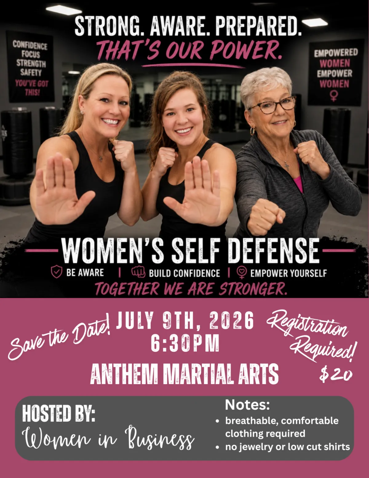 Empowering Women Event 7/9/26