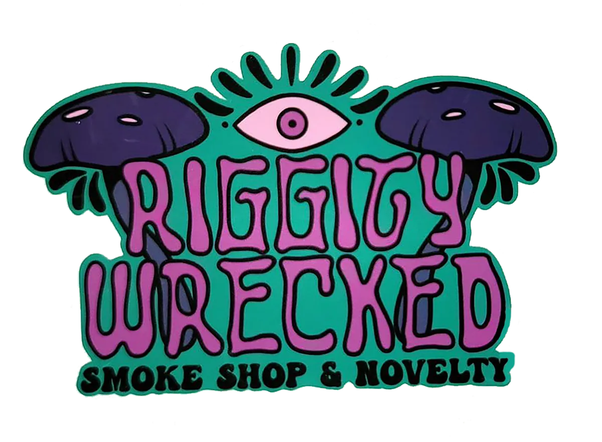 Riggity Wrecked Smoke Shop Logo