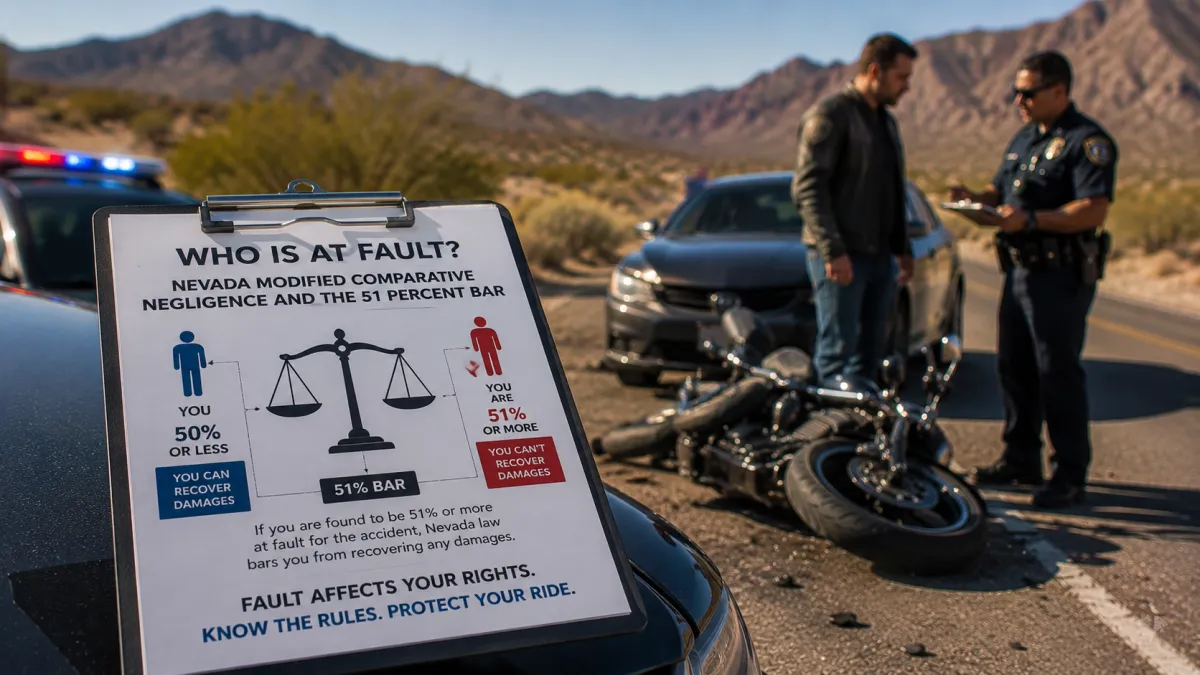 Who Is at Fault? Nevada Modified Comparative Negligence and the 51 Percent Bar