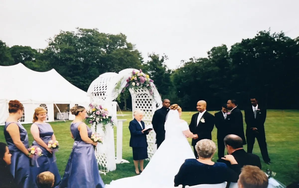 elegant modern farmhouse wedding venue MA