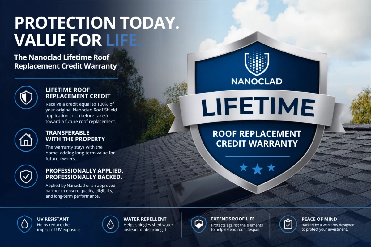Understanding the Nanoclad Lifetime Roof Replacement Credit Warranty