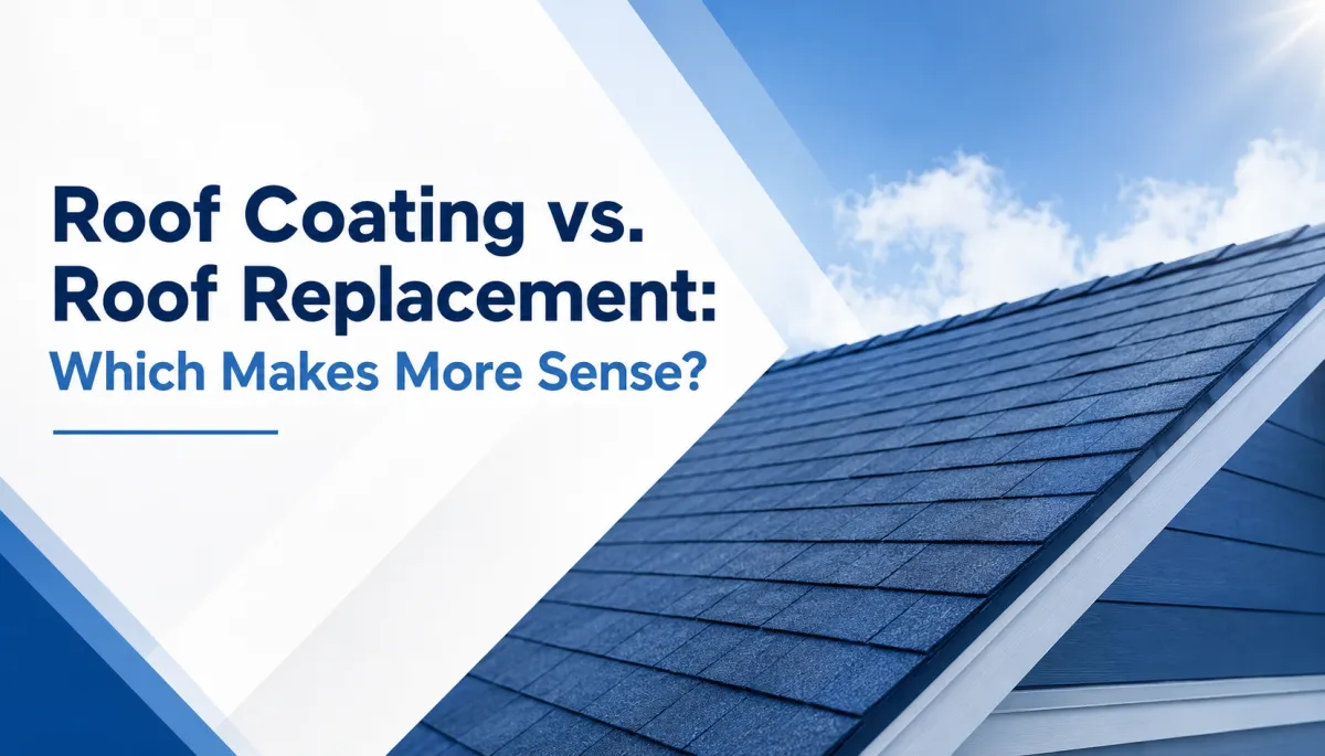 Roof Coating vs. Roof Replacement: Which Makes More Sense?