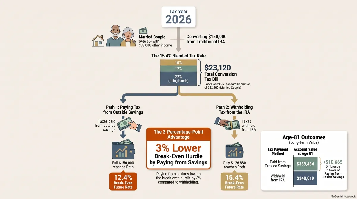 When a Roth Conversion Actually Pays Off: Running the Break-Even