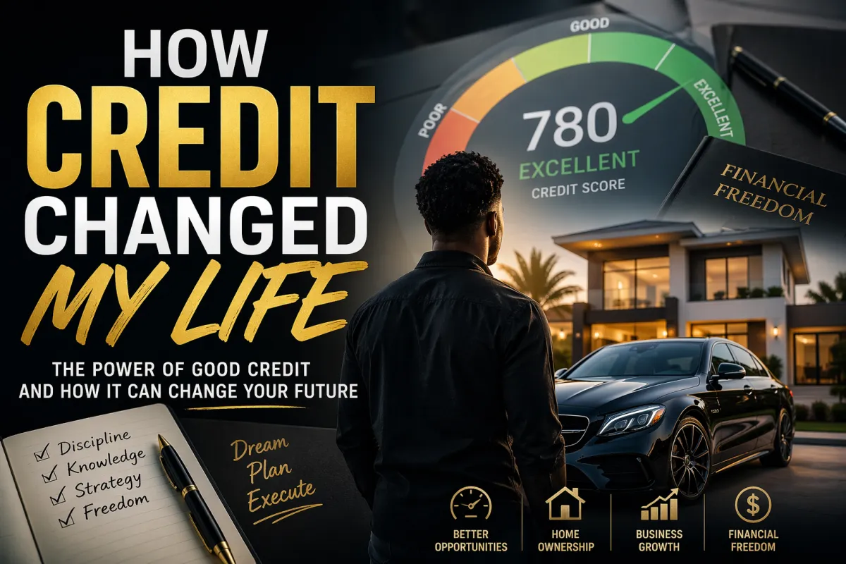How Credit Changed My Life (And Why It Can Change Yours Too)