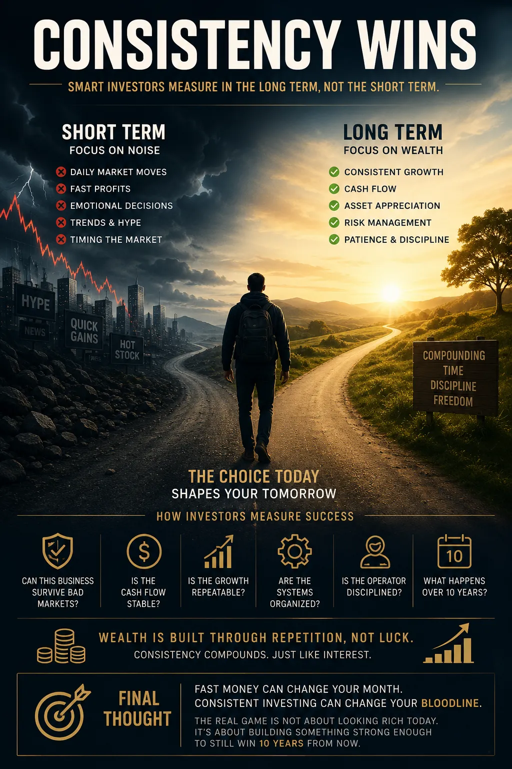Consistency Wins: Why Smart Investors Think Long Term