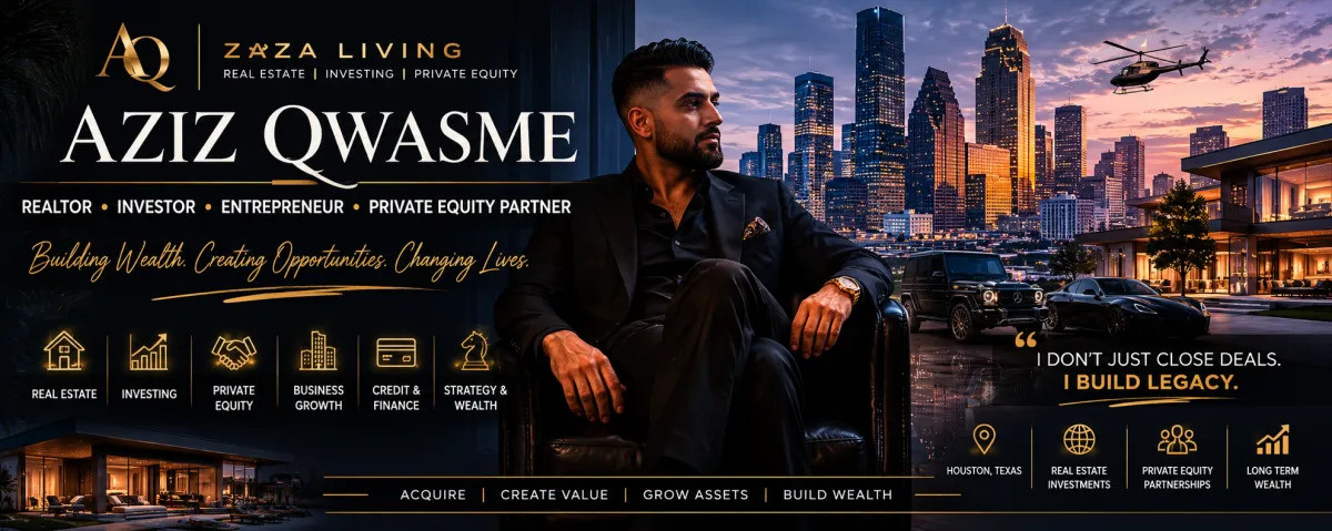Aziz Qwasme | Houston Realtor, Investor & Private Equity Partner