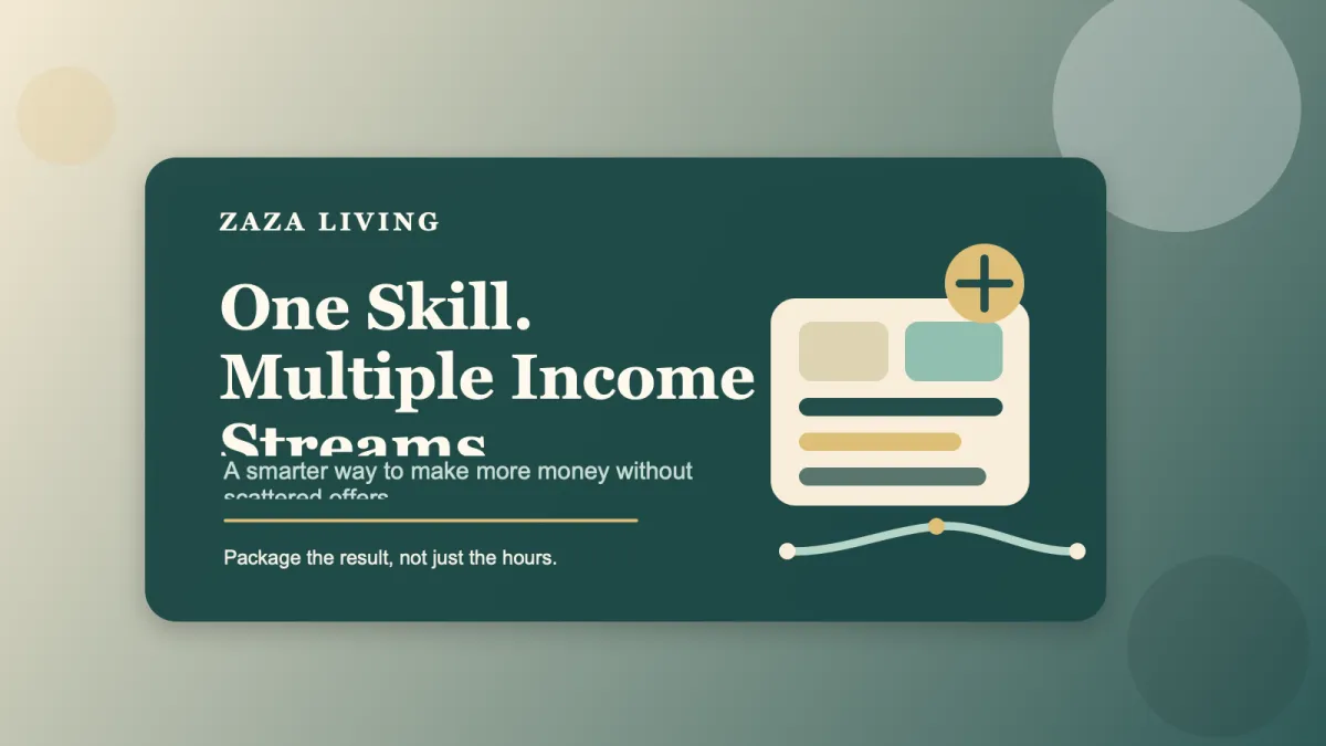 The Micro-Asset Income Plan: How to Turn One Small Digital Product Into Monthly Cash Flow