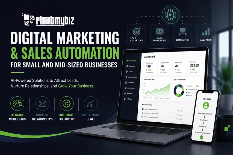 Digital marketing and sales automation for small and mid-sized businesses in Muskegon Michigan