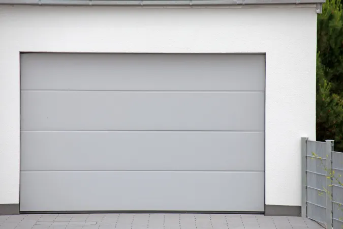 Garage door panel